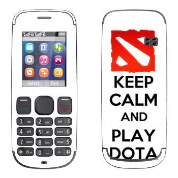   «Keep calm and Play DOTA»   Nokia 100, 101