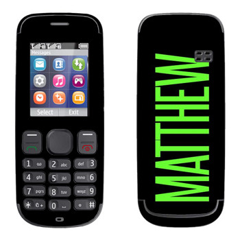   «Matthew»   Nokia 100, 101