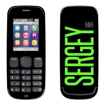   «Sergey»   Nokia 100, 101