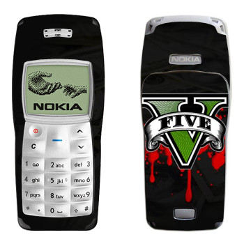   «GTA 5 - logo blood»   Nokia 1100, 1101