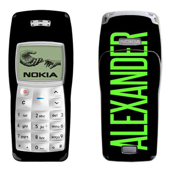   «Alexander»   Nokia 1100, 1101