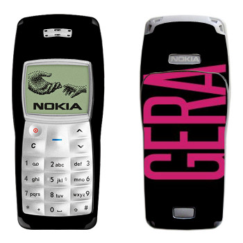   «Gera»   Nokia 1100, 1101