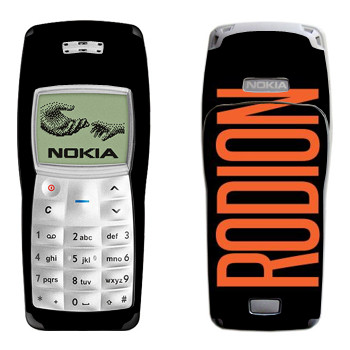   «Rodion»   Nokia 1100, 1101