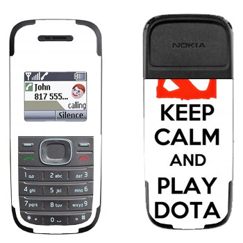   «Keep calm and Play DOTA»   Nokia 1200, 1208