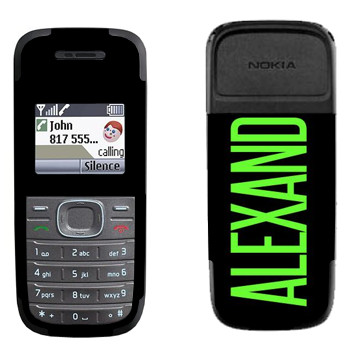   «Alexander»   Nokia 1200, 1208