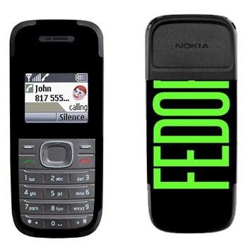   «Fedor»   Nokia 1200, 1208