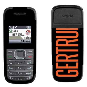   «Gertrude»   Nokia 1200, 1208