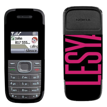   «Lesya»   Nokia 1200, 1208