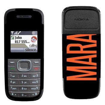   «Marat»   Nokia 1200, 1208