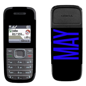   «May»   Nokia 1200, 1208