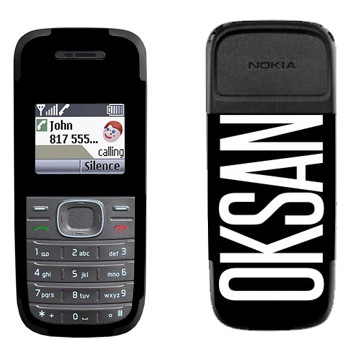   «Oksana»   Nokia 1200, 1208