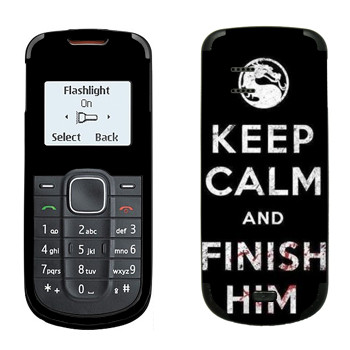   «Keep calm and Finish him Mortal Kombat»   Nokia 1202