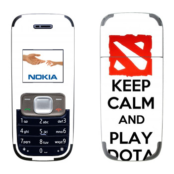   «Keep calm and Play DOTA»   Nokia 1209