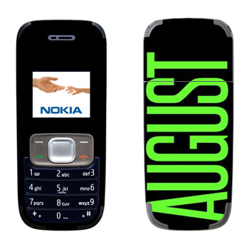   «August»   Nokia 1209