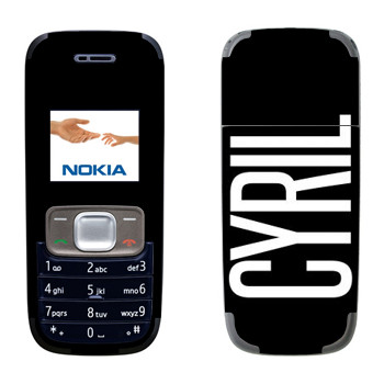   «Cyril»   Nokia 1209