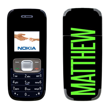   «Matthew»   Nokia 1209