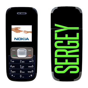   «Sergey»   Nokia 1209