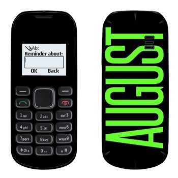   «August»   Nokia 1280