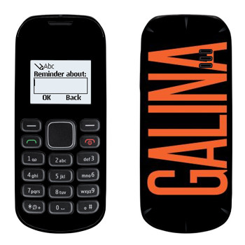   «Galina»   Nokia 1280