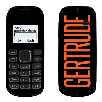   «Gertrude»   Nokia 1280