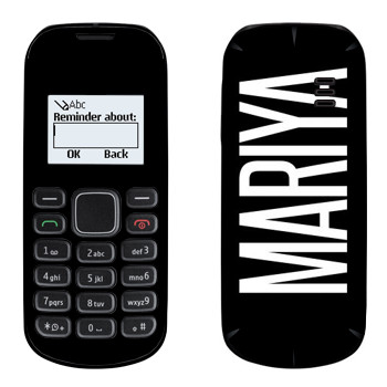   «Mariya»   Nokia 1280