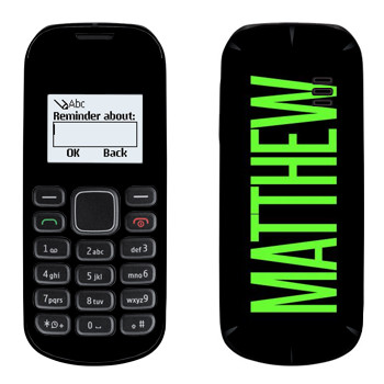   «Matthew»   Nokia 1280