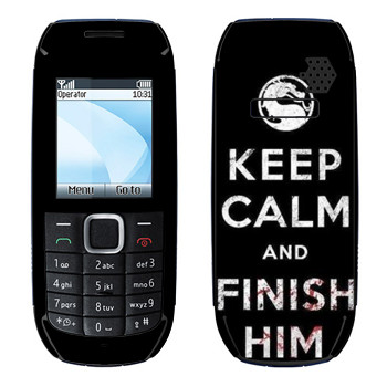   «Keep calm and Finish him Mortal Kombat»   Nokia 1616