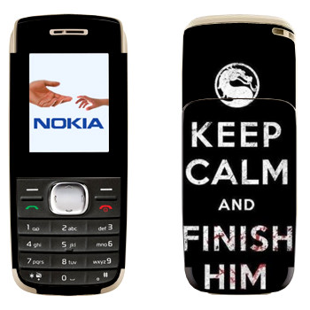   «Keep calm and Finish him Mortal Kombat»   Nokia 1650