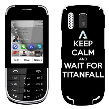   «Keep Calm and Wait For Titanfall»   Nokia 202 Asha