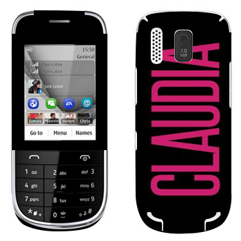   «Claudia»   Nokia 202 Asha