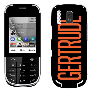   «Gertrude»   Nokia 202 Asha