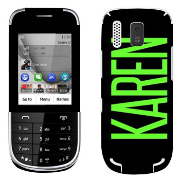   «Karen»   Nokia 202 Asha