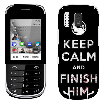   «Keep calm and Finish him Mortal Kombat»   Nokia 202 Asha