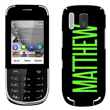   «Matthew»   Nokia 202 Asha