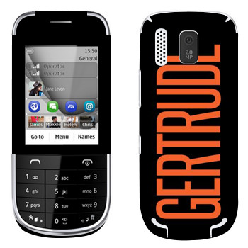   «Gertrude»   Nokia 203 Asha