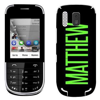   «Matthew»   Nokia 203 Asha