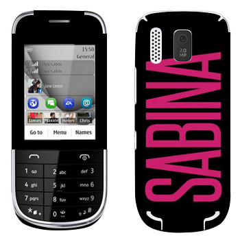   «Sabina»   Nokia 203 Asha