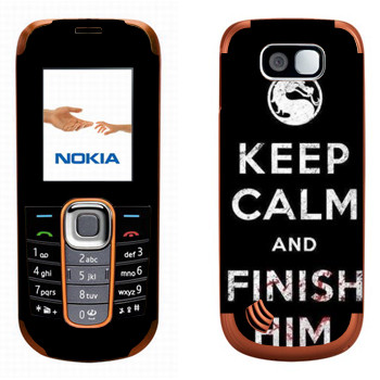   «Keep calm and Finish him Mortal Kombat»   Nokia 2600
