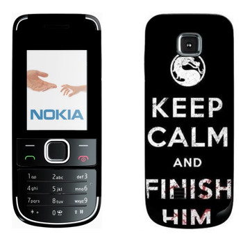   «Keep calm and Finish him Mortal Kombat»   Nokia 2700