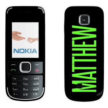   «Matthew»   Nokia 2700