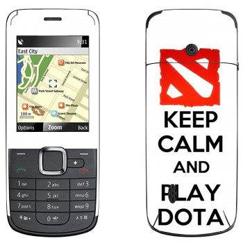   «Keep calm and Play DOTA»   Nokia 2710 Navigation