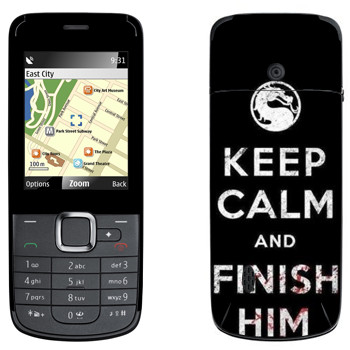   «Keep calm and Finish him Mortal Kombat»   Nokia 2710 Navigation