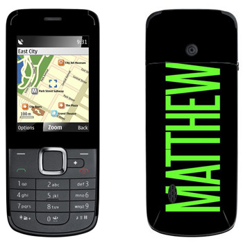   «Matthew»   Nokia 2710 Navigation