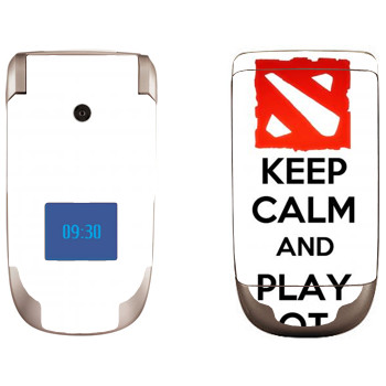   «Keep calm and Play DOTA»   Nokia 2760