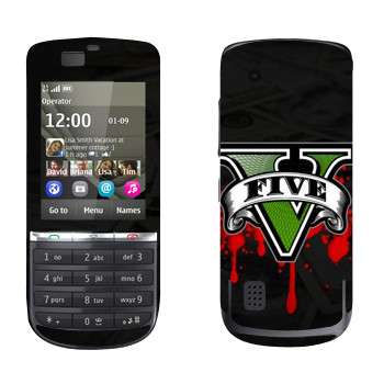   «GTA 5 - logo blood»   Nokia 300 Asha