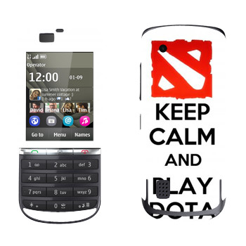   «Keep calm and Play DOTA»   Nokia 300 Asha