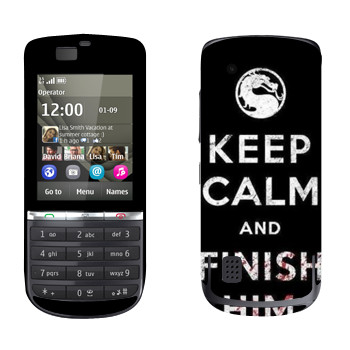   «Keep calm and Finish him Mortal Kombat»   Nokia 300 Asha