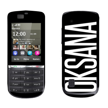   «Oksana»   Nokia 300 Asha