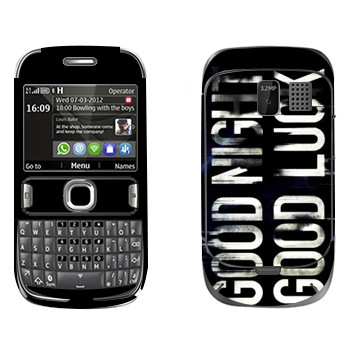   «Dying Light black logo»   Nokia 302 Asha