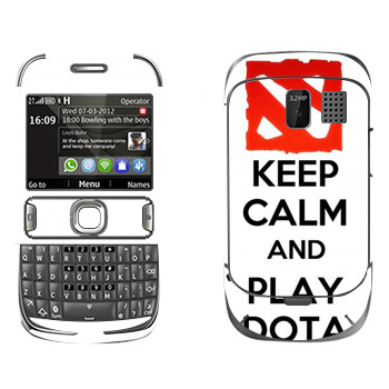   «Keep calm and Play DOTA»   Nokia 302 Asha